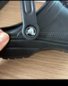 卡骆驰（CROCS）洞洞鞋贝雅男鞋女鞋轻便耐磨一脚蹬拖鞋休闲鞋|10126 【预售】黑色-001 41 /42(260mm) 实拍图