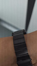 臣颂（CHENSONG）适用华为手环8/9/10NFC一珠卡扣钢带表带 夏季专属huawei band八九十代标准版智能运动腕带 黑色 实拍图