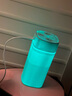 Hulker 【10W+销量加湿器】加湿器 卧室迷你家用办公室桌面车载低噪上加水小型usb空气加湿器 【绿色】升级双喷/澎湃出雾/600ml大容量 实拍图