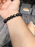 石玥珠宝收藏级金猫眼天然黑曜石手串本命年转运珠水晶手链男女士款礼物 实拍图