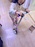 优多那（YODONA）儿童两轮滑板车大童男女小孩成人代步便携可折叠踏板车淡雅紫 实拍图