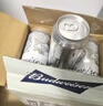 百威金尊啤酒500ml*18听整箱装 单一麦芽10度原麦  实拍图