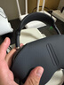 赫豹适用苹果新款airpods max保护套透明TPU软壳蓝牙耳机头戴式外壳耳罩硅胶横头梁保护壳保护罩 透黑外壳+黑色内壳+黑色悬梁 Apple AirPods Max 实拍图