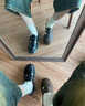 马丁（DR.MARTENS）8065 Mary Jane芭蕾夏舒适光面皮浅口皮鞋玛丽珍鞋 黑色 37 实拍图
