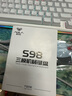 狼蛛（AULA）S98无线机械键盘蓝牙/2.4G/有线三模连接全键热插拔gasket结构全键无冲客制化游戏电竞办公键盘 【无线版彩光】S98 简约白 红轴【办公打字推荐】 实拍图