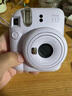 富士（FUJIFILM） instax mini12立拍立得一次成像相机 3英寸相纸一次成像旅游相机 MINI 12 鸢尾紫 实拍图