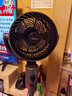 美的电风扇 空气家用落地扇立式节能风扇轻音低噪小型电扇卧室宿舍台式摇头 循环扇 风扇 实拍图