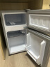 小鸭牌小冰箱迷你小型家用 冷藏冷冻两用宿舍寝室出租房用双门办公室电冰箱节能省电 一级能效-42A118LS银【三天约一度电】 实拍图