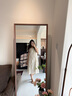 小匠材穿衣镜落地镜试衣欧式全身镜复古入户置地壁挂家用卧室镜子170桃 实拍图