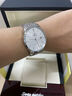 歐米茄瑞士认证手表男士机械表大方时尚镶钻奢华高档超薄专用男表 本色白面 实拍图