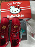 OLD ORDER-涡轮Lite-三丽鸥凯蒂猫联名Sanrio Hello Kitty德训鞋女 竞速红 35 实拍图