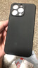 品胜 适用苹果13Pro手机壳iphone13Pro柔性液态保护套全包防摔13Pro超薄软壳直边手机壳 黑色 实拍图
