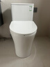 九牧（JOMOO） 家用防臭马桶虹吸大冲力抽水坐便器卫生间静音普通马桶非智能 超一级无棱抗菌11395 305/300mm (295-390以内选择) 实拍图
