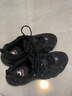 FILA 斐乐官方老爹鞋男女情侣鞋减震跑步鞋运动鞋掠夺者 2 【女款】黑-BK 35.5 实拍图