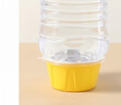 美丽雅一次性碗食品级圆形带盖饭盒餐盒1000ml*30套打包外卖野餐可微波 实拍图