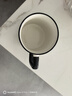 拜杰马克杯陶瓷杯杯子早餐杯水杯办公室牛奶大容量咖啡杯单个装400ML 实拍图