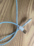 帅玺 适用iphone14数据线手机充电线苹果13快充usb12Pro平板11ipad短款xr 单条装-(天空蓝) 1米 实拍图