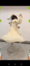 安妮优儿女童连衣裙秋装女宝宝2025新款儿童秋季裙子小女孩洋气公主裙秋款 香槟色 140 实拍图