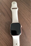 Apple/苹果 Watch Series 10 智能手表GPS款42毫米玫瑰金色铝金属表壳淡桃粉色运动型表带M/L MX1V3CH/B 实拍图