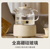 World Kitchen康宁养生壶全玻璃恒温壶煮茶壶煮茶器1L办公室家用花茶壶烧水壶电热水壶（升级标准款+全玻璃盖） 实拍图