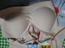 猫人山茶花无痕内衣女士10A抑菌无钢圈文胸粉底液聚拢上托薄款胸罩 实拍图