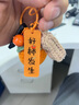 雨蒙蒙生日礼物女生手工针织挂件钥匙扣好柿花生伴手礼小众实用创意礼物 实拍图