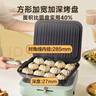 小熊（Bear）早餐机 家用煎饼锅电饼铛 三明治早餐机 多功能轻食机双面加热可拆三盘配置大尺寸加深DBC-N16H6 实拍图