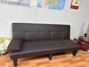 柚公馆沙发床可折叠两用多功能小户型门店办公室2米客厅三人沙发床速发 长度 2米 升级款 黑色 实拍图