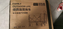 探险者（TAN XIAN ZHE）帐篷户外露营防雨过夜3人-4人速开便捷天幕二合一黑胶防晒帐篷 【3-5人云雾白】+野餐套装 实拍图