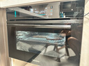 西门子（SIEMENS）智魔方六合一 触启款嵌入式蒸烤箱一体机 蒸烤炸炖煮煎 58L大容量自清洁 家用CS1T5MAG4W 实拍图