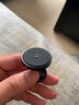 闪魔 磁吸手机支架 汽车吸盘式手机支架 磁性通用型支架车上磁铁导航 磁吸粘贴式强磁版【炫亮黑】+2枚 实拍图