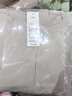 优衣库女装防风拉链连帽外套/内里摇粒绒户外防水472150 01 乳白色 M /160/84A 实拍图