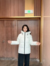 波司登（BOSIDENG）25年新款羽绒服90绒女短款连帽保暖防风修身加厚外套B250245112XS 糙白|8003-白噪清冷风 XS 155/80A 【90斤-100斤】 实拍图