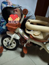 凤凰（Phoenix）儿童三轮车脚踏车可手推宝宝三轮车儿童三轮车可推可骑儿童车三轮 大眼猫丨钛空轮+顶棚+大推把 实拍图