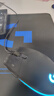G102第二代游戏鼠标 RGB流光灯效鼠标 轻量化  游戏级8000DPI传感器 黑色 200-8000DPI 实拍图