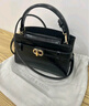 CHARLES&KEITH鳄鱼纹凯莉包手提斜挎婚包包女包生日礼物CK2-50270880-1 Black黑色 S 实拍图