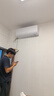 海尔（Haier）【小红花空调-绽放版】净省电1.5匹挂机卧室节能空调 KFR-35GW/E1-1家电国家补贴20%以旧换新 实拍图