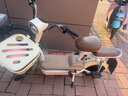 飞鸽 FG FLYING PIGEON电动车锂电成人女生女士小型电动自行车轻便电单车2025新款电瓶车两轮车 糯米白【新升级款/可上牌照/智能快充】 【铅酸】12A石墨烯/可提充电/助力续航70km 实拍图