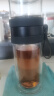 富光泡茶师玻璃杯 双层透明玻璃水杯 茶水分离杯 办公泡茶杯子 实拍图