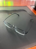 蔡司（ZEISS）镜片近视眼镜男商务半框眼睛框可配度数变色防蓝光辐射护目散光女 黑色（钛材升级款） 配1.60变灰色防蓝光（0-600度） 实拍图