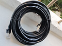 山泽 六类网线 CAT6类千兆网络连接线 工程家用电脑宽带8芯双绞金属屏蔽头成品跳线 黑10米 GWD6100 实拍图