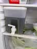 京川旭冷水壶冰箱凉水壶带水龙头家用大容量耐高温饮料桶冰水果汁冷水桶 【防漏水龙头开关冷水壶】3500ml 实拍图