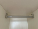 悍高（HIGOLD）衣柜挂衣杆橱柜杆晾衣杆钴铂金500柜体（内宽515-523mm）带管座 实拍图