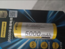 品胜（PISEN）26650锂电池强光手电筒专用充电电池 3.7V-4.2V通用 5000mAh 平头款 实拍图