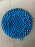 TEEIS德国指压板脚底按摩脚垫穴位疏通脚心仿鹅卵石圆形垫慢跑 烟雨蓝 【升级圆形直径55cm】 实拍图