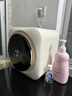 奥特优（AOTEYOU）内裤内衣洗衣机双桶小型洗衣机全自动迷你壁挂式洗衣机滚筒婴儿双舱分桶专用洗袜子机神器洗烘一体 玉石白【单舱桌面】不锈钢滚筒|洗烘一体 实拍图
