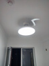美的（Midea）风扇灯一体LED照明餐厅卧室客厅灯三防护眼隐形扇叶灯具包安装 实拍图