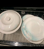 松发瓷器桃花缘中式整套餐具陶瓷家用碗碟套装结婚乔迁送礼碗盘礼盒高级感 桃花缘56头10人适用 实拍图