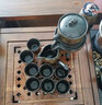 龙寅茶具套装陶瓷半自动泡茶器功夫茶具陶瓷杯子茶洗茶海整套茶具 古韵半自动 红色款 1件 实拍图