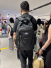 回力大容量双肩包初高中生书包男双肩包男通勤包休闲商务电脑旅行背包 黑色【升级USB接口+数据线】 实拍图